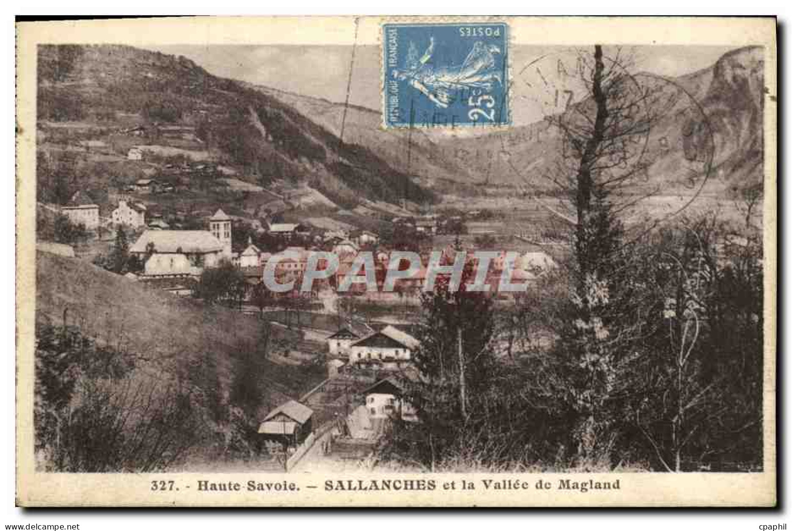 CPA Sallanches et la Vallee de Magland