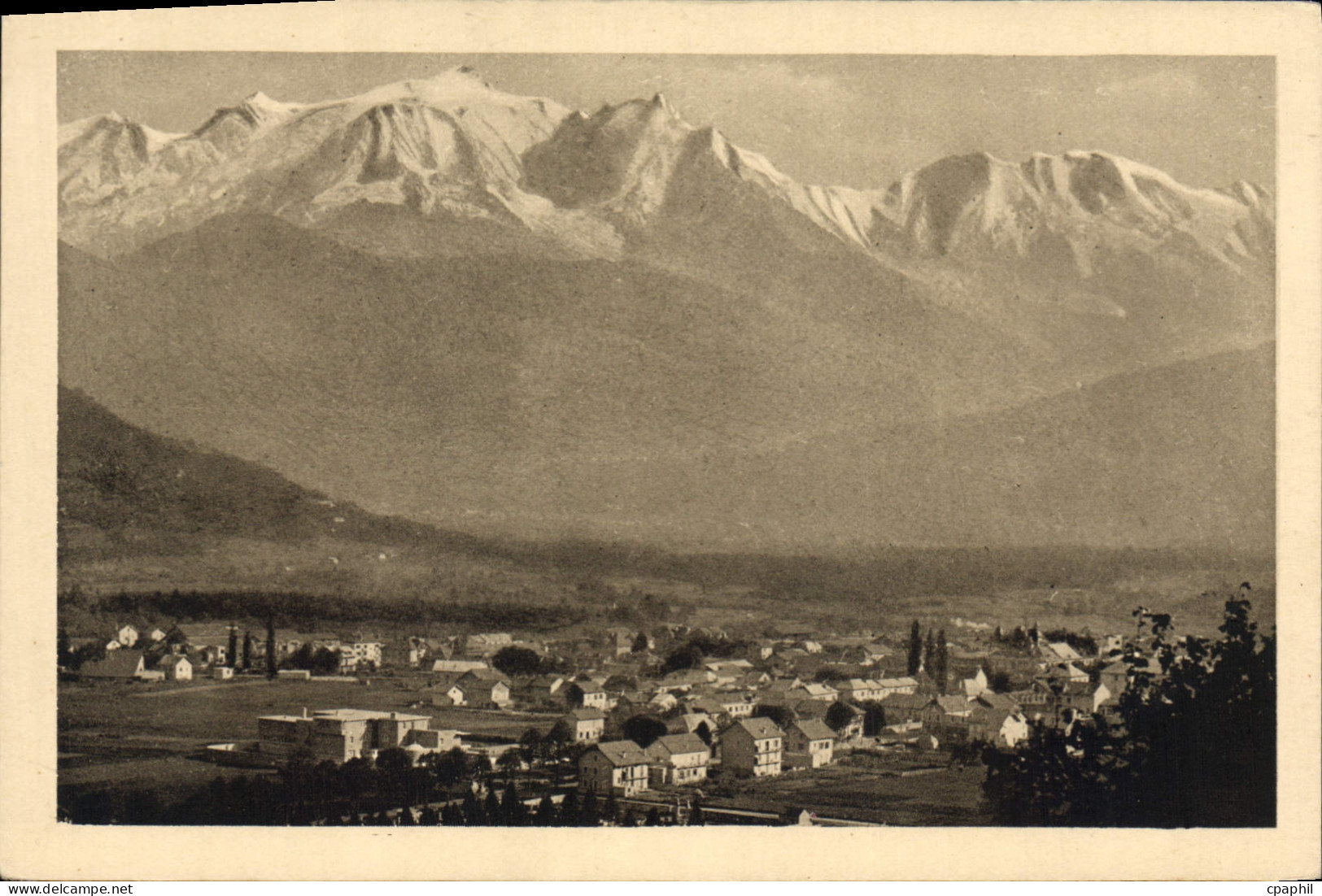 CPA Sallanches Et Le Mont Blanc