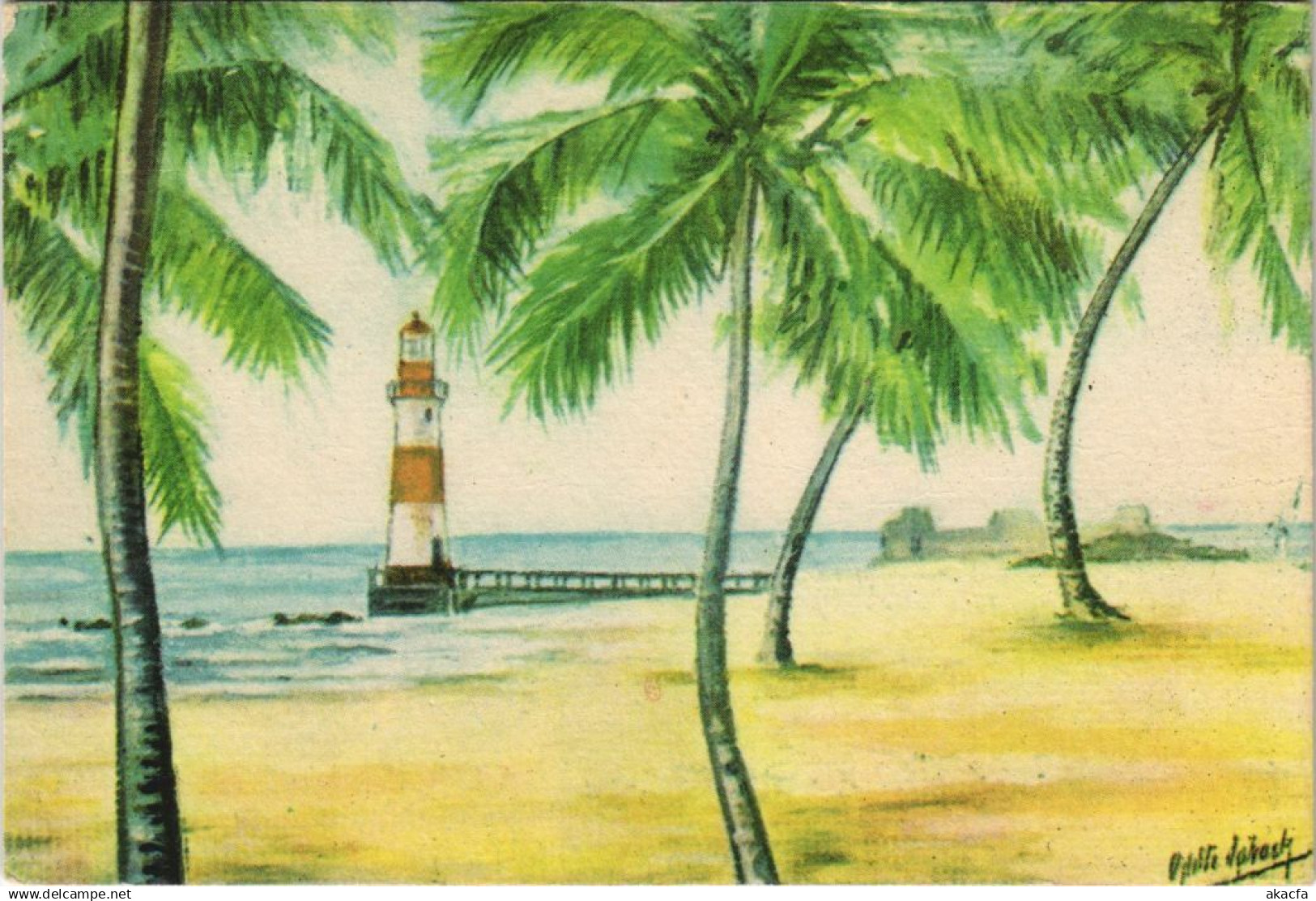 CPA Salvador de Bahia Farol de Itapoan BRAZIL (1085239)