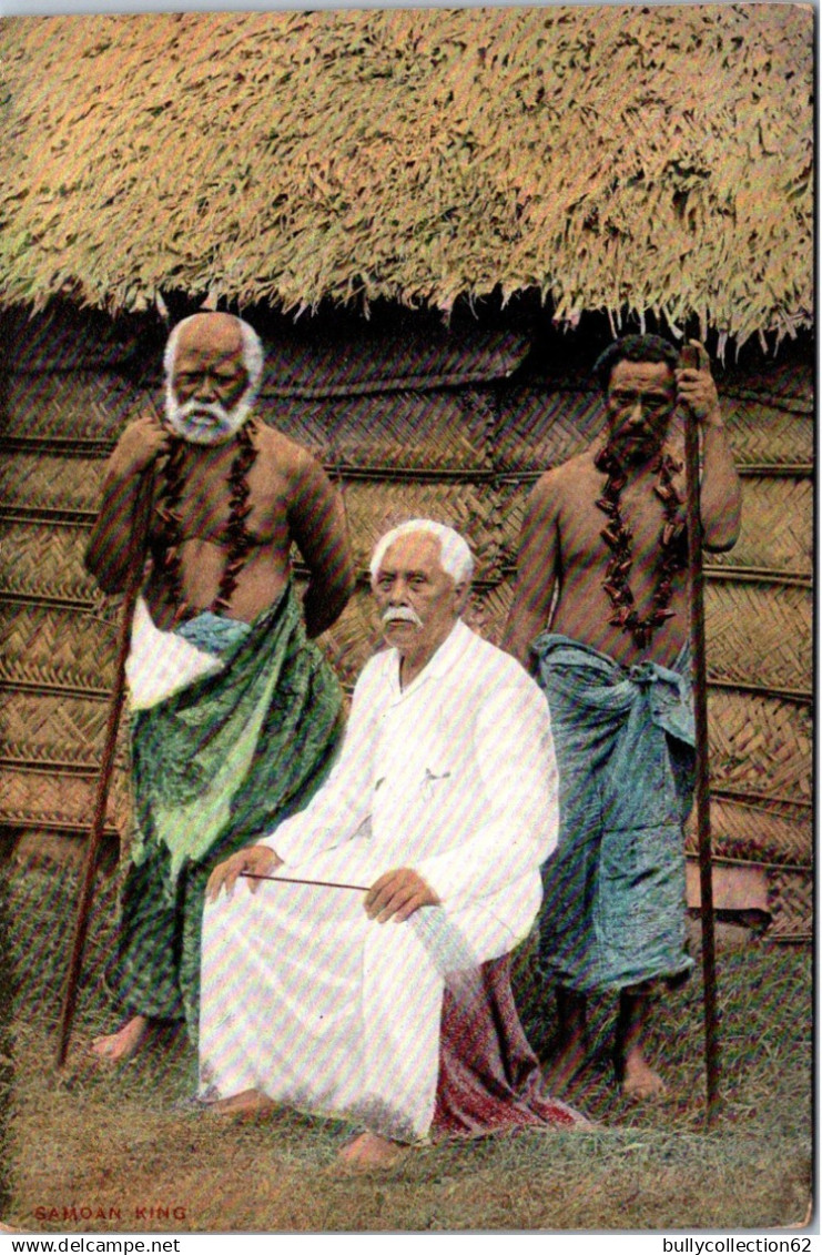 CPA -  Samoa Américaine  - Samoan King