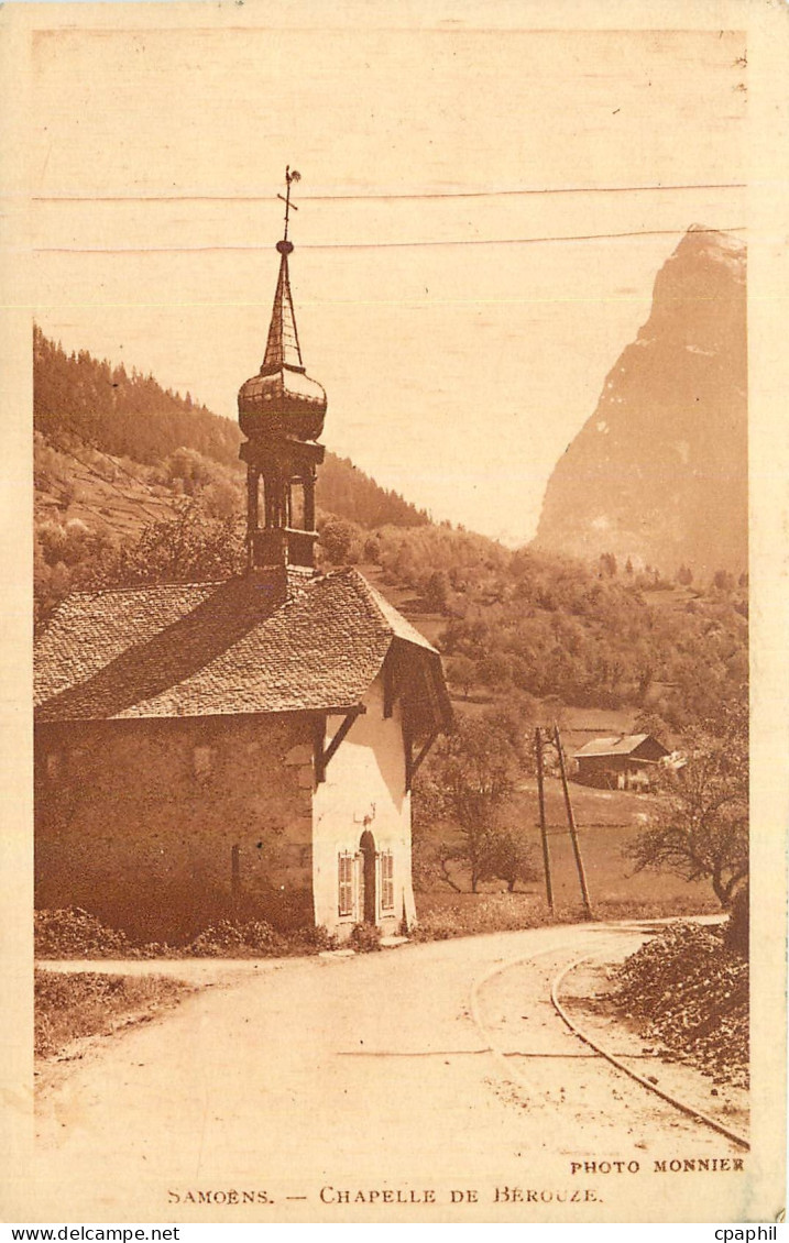 CPA Samoens Chapelle de Berouze