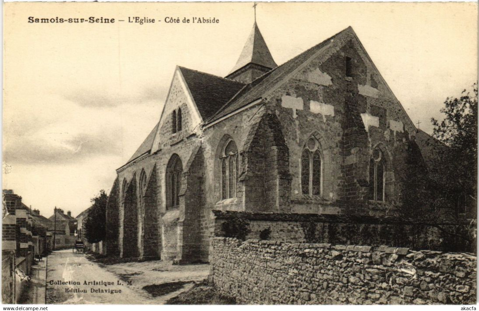 CPA Samois L'Eglise FRANCE (1300878)