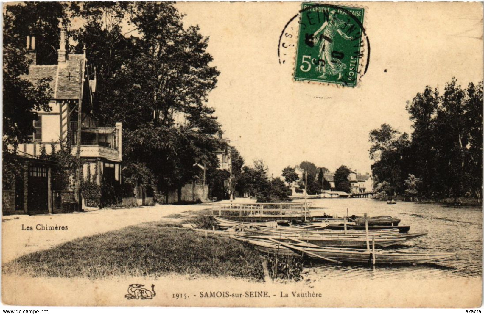 CPA Samois La Vauthere FRANCE (1300900)