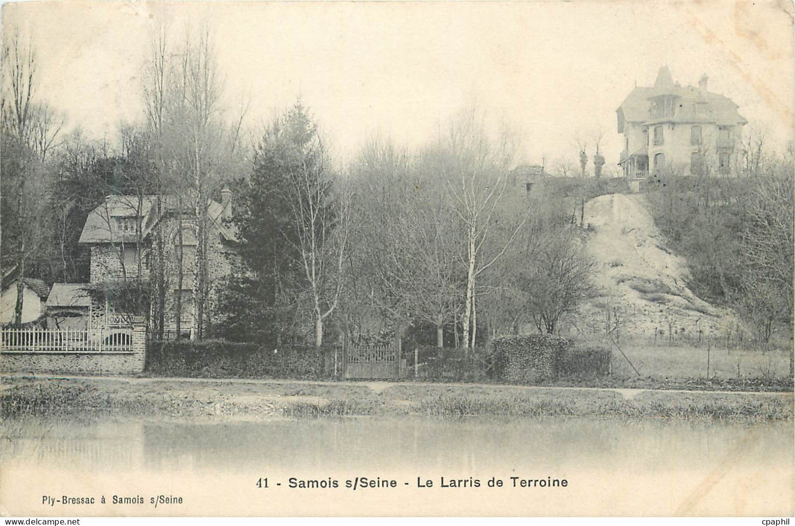 CPA Samois s Seine Le Larris de Terroine