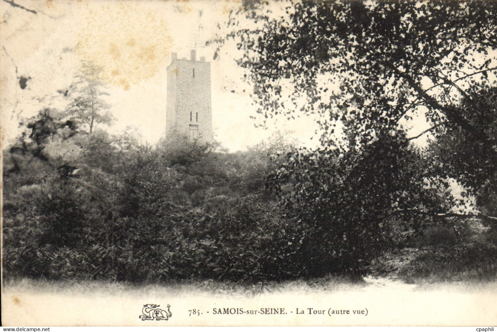 CPA Samois sur Seine La Tour