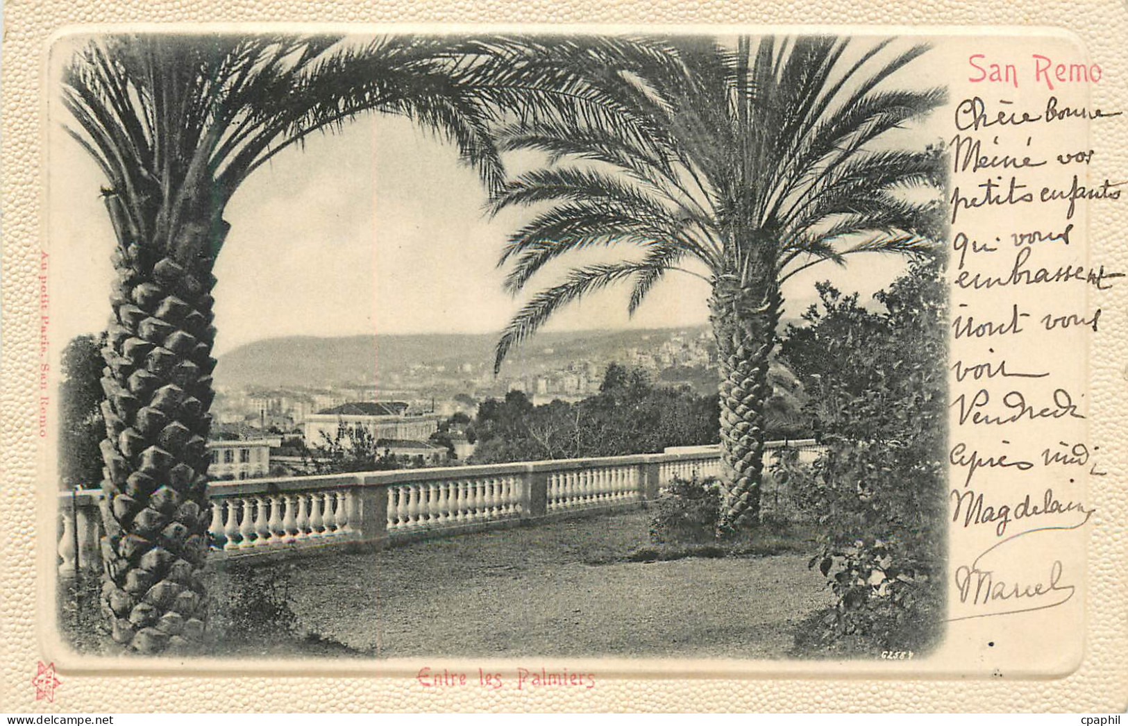 CPA San Remo Entre les Palmiers