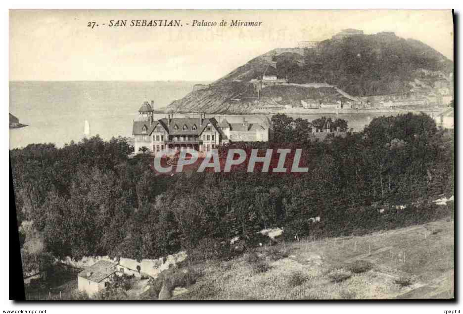 CPA San Sebastian Palacio de Miramar