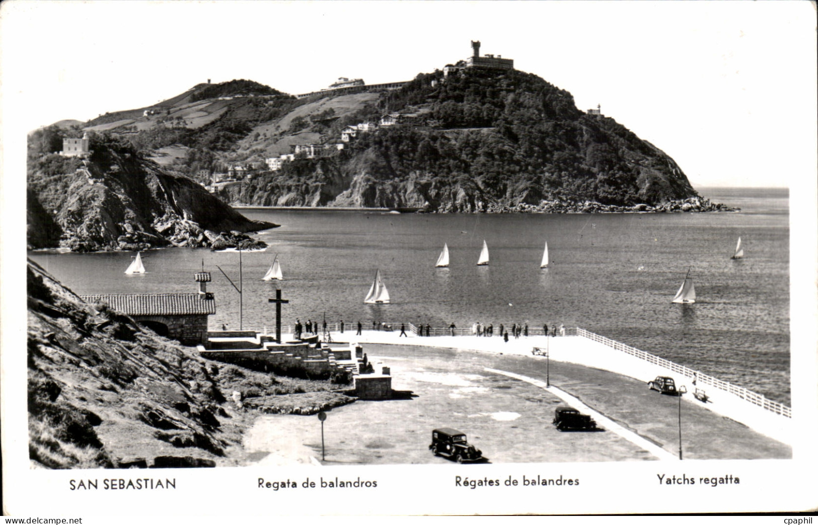 CPA San Sebastian Regate de balandros
