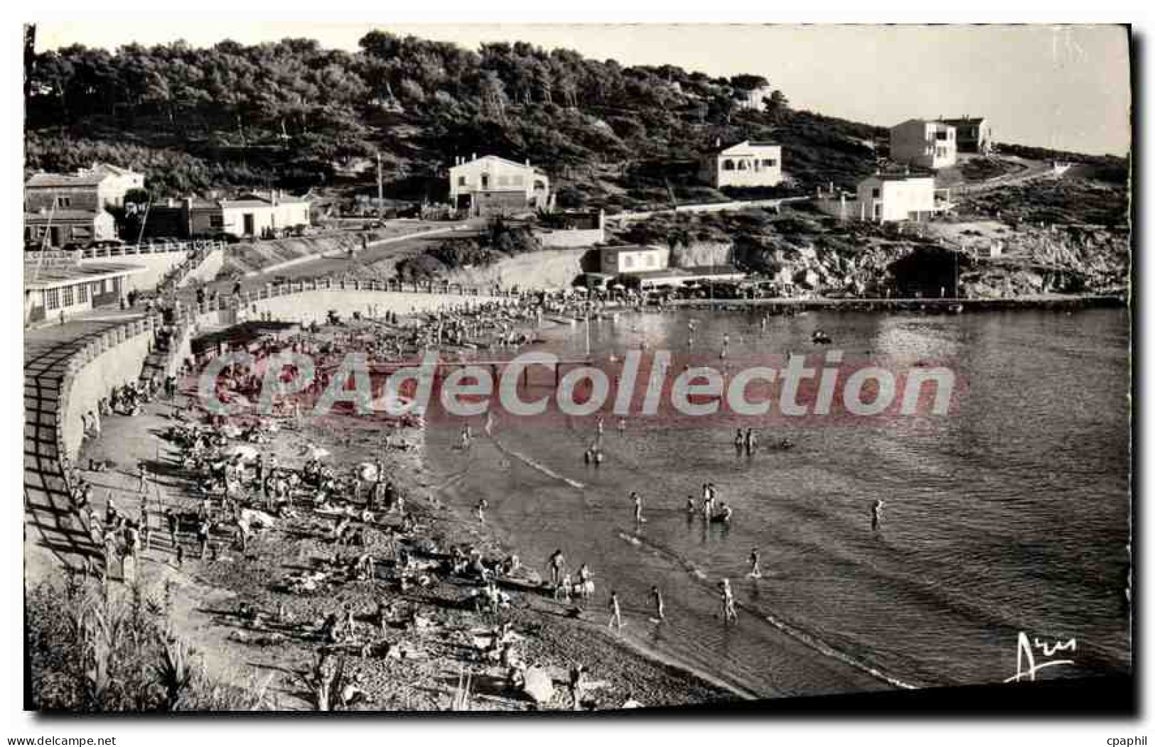 CPA Sanary Sur Mer La Plage De Port Issol