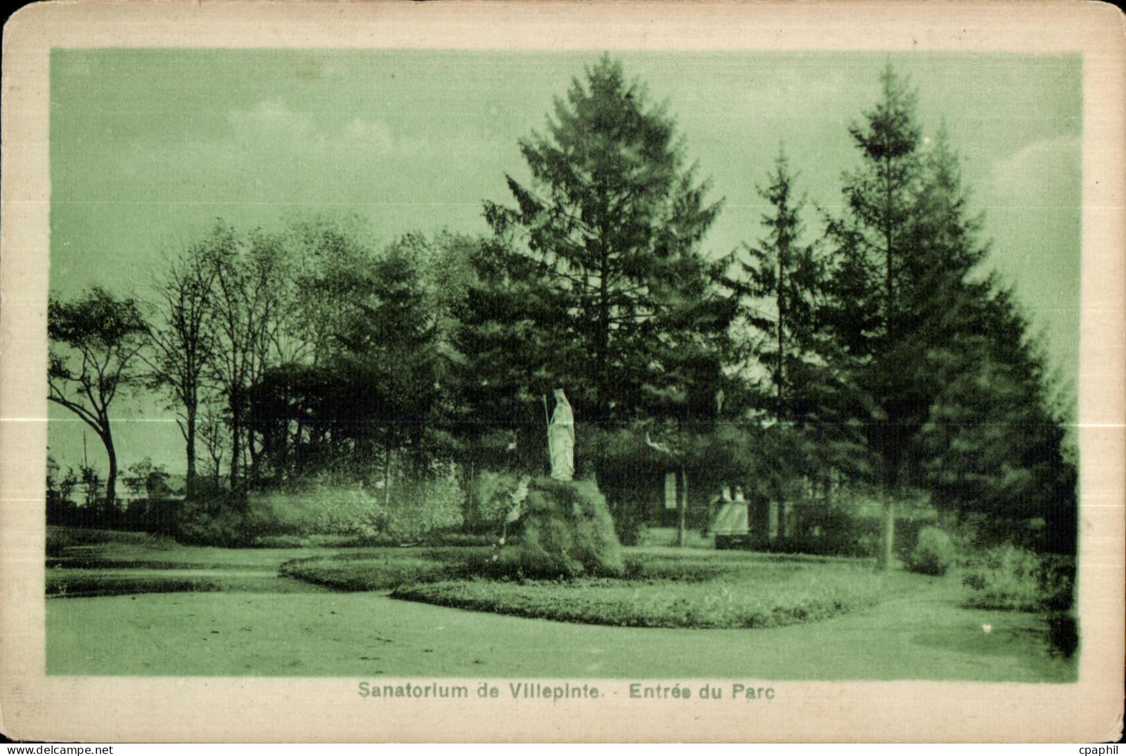CPA Sanatorium de Villepinte Entree du Parc