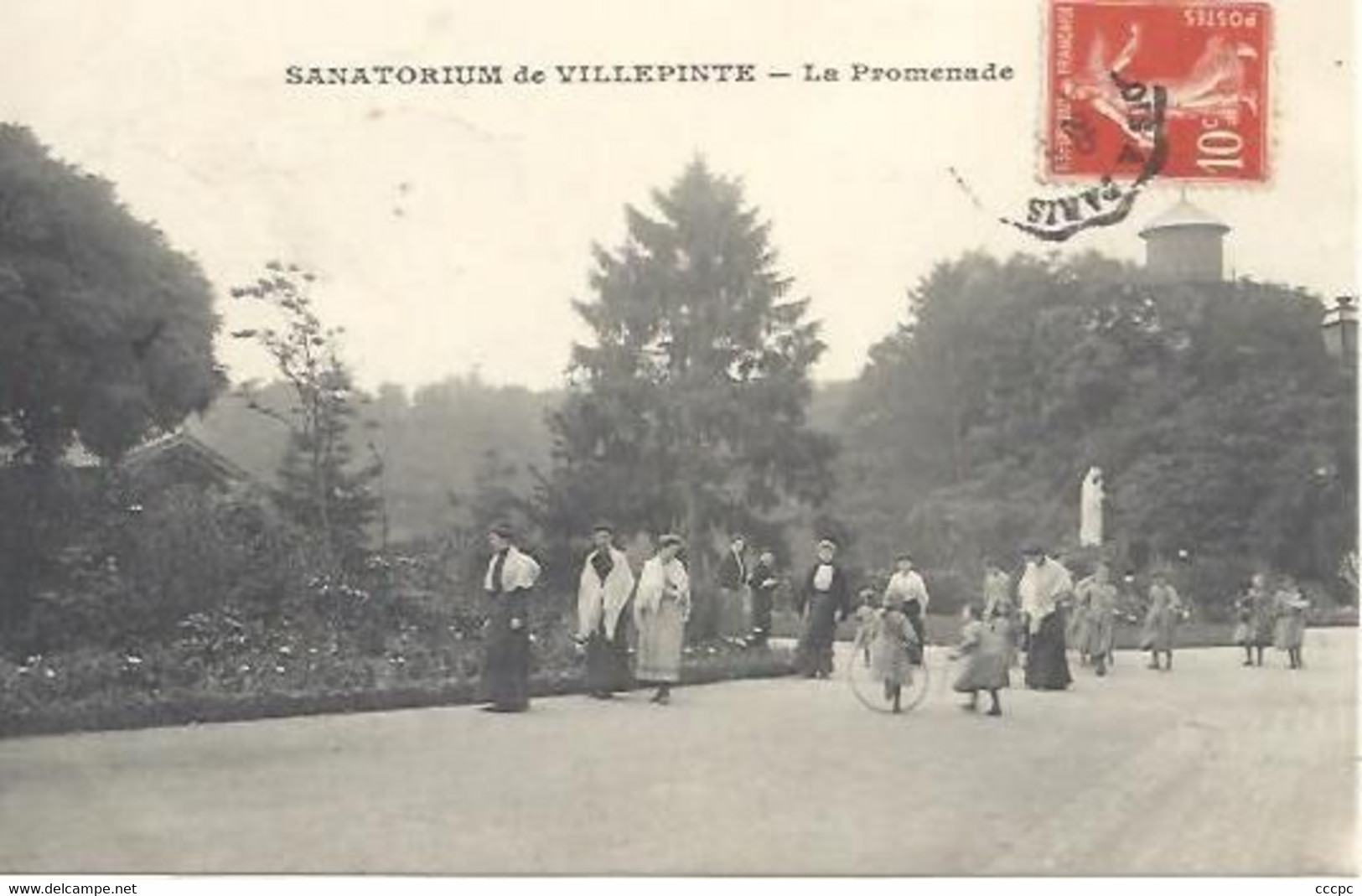 CPA Sanatorium de Villepinte La Promenade