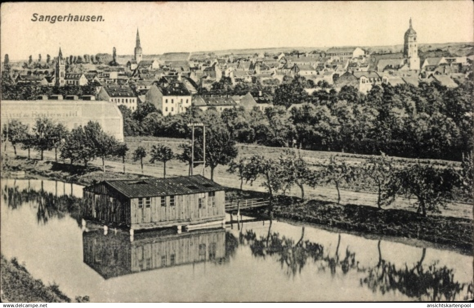 CPA Sangerhausen in Saxe Anhalt, Gesamtansicht