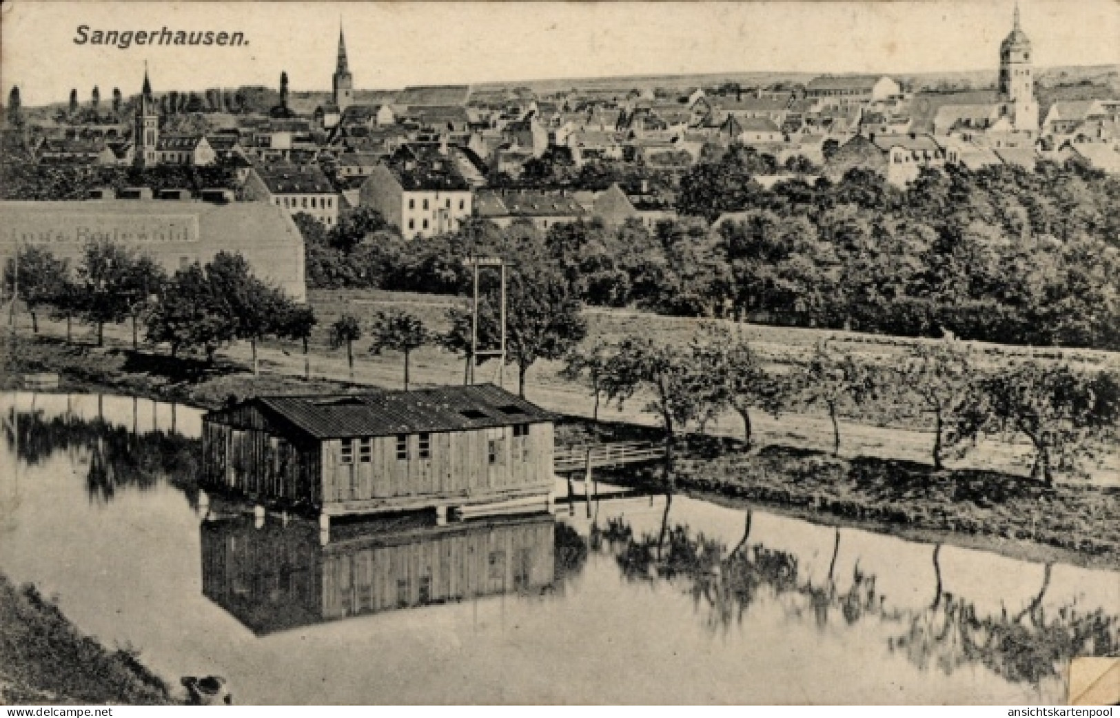 CPA Sangerhausen in Saxe Anhalt, Gesamtansicht