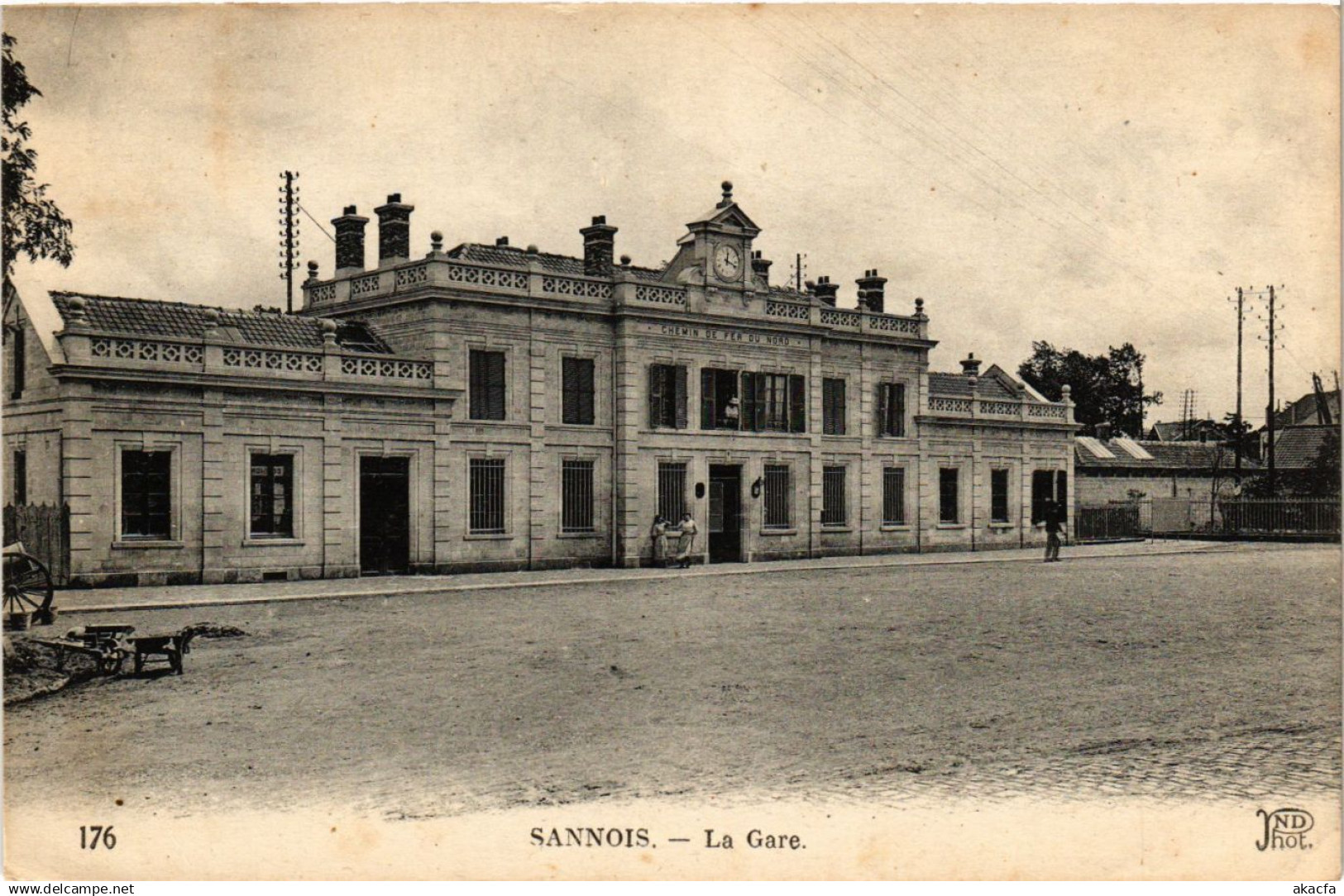 CPA SANNOIS - La Gare (380877)