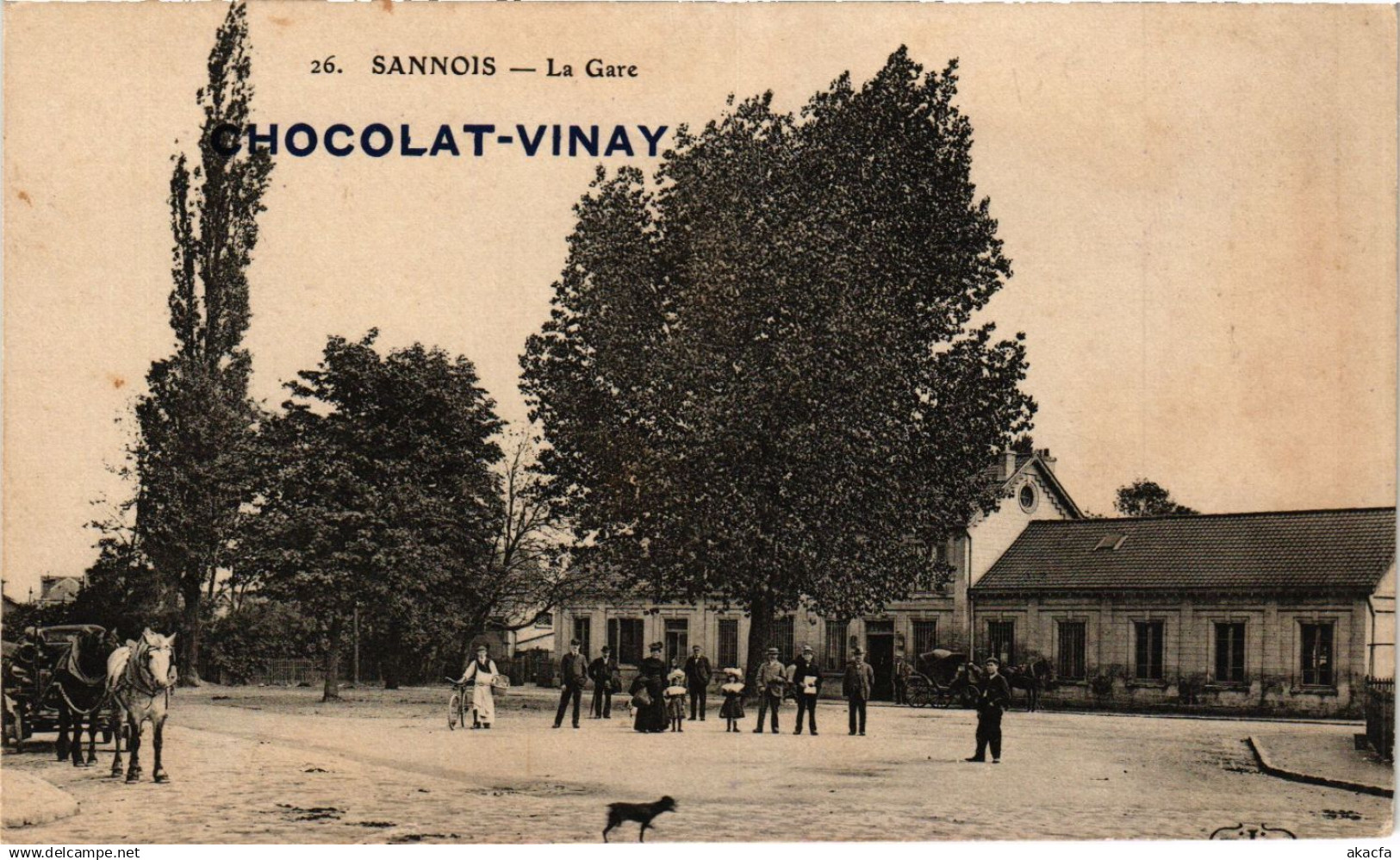 CPA SANNOIS - La Gare (381017)