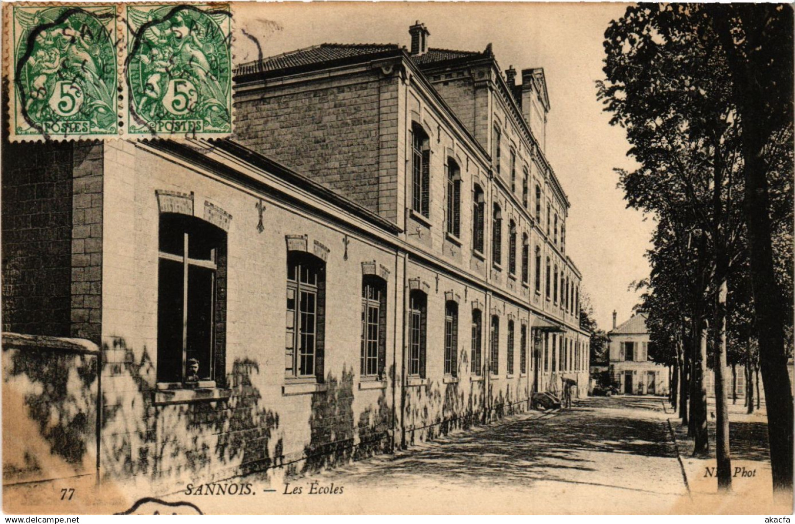 CPA SANNOIS - Les Écoles (350141)