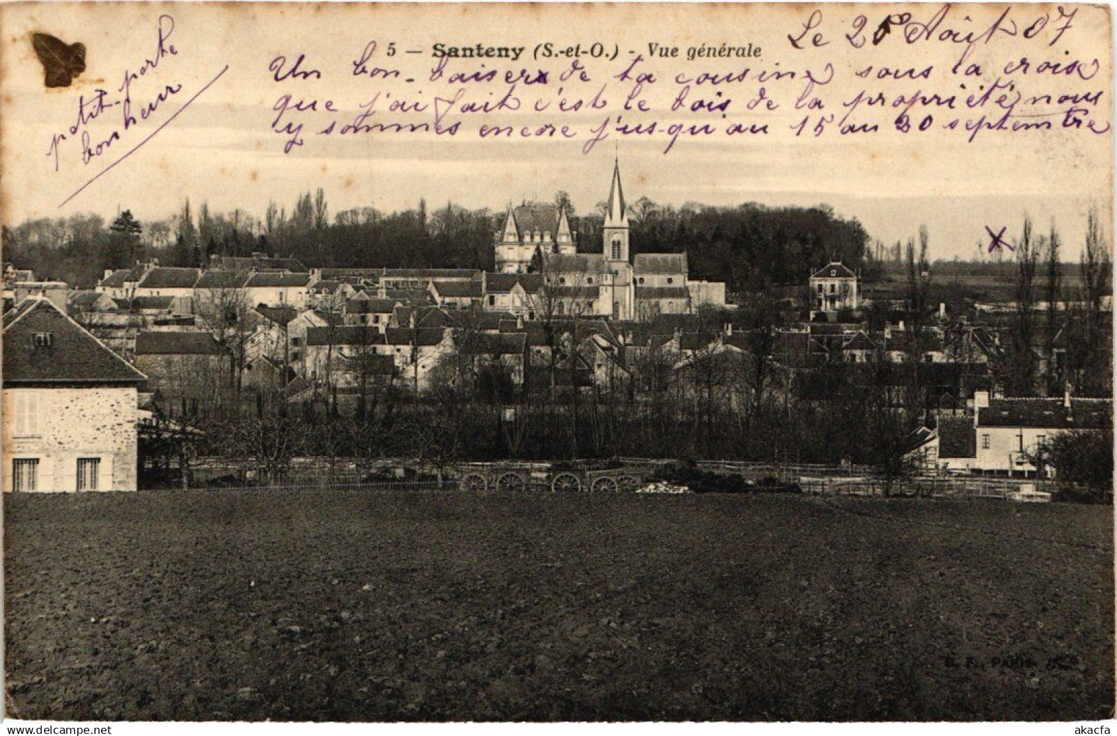 CPA Santeny vue generale (1364115)