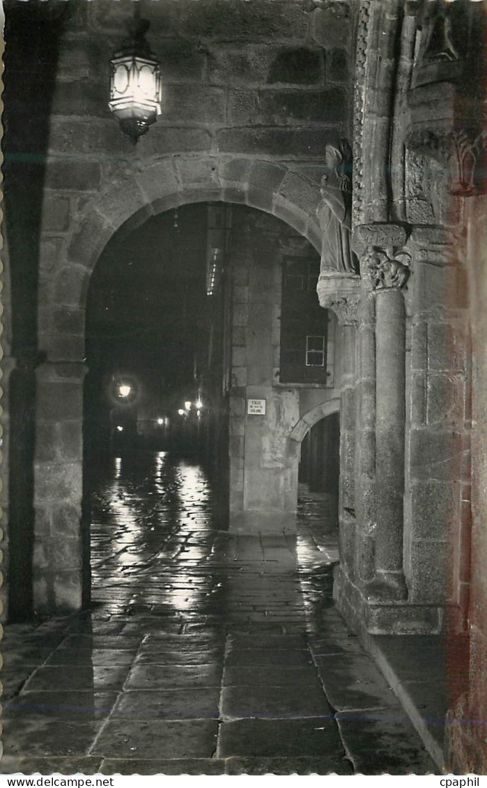 CPA Santiago de Compostela Rue nueva