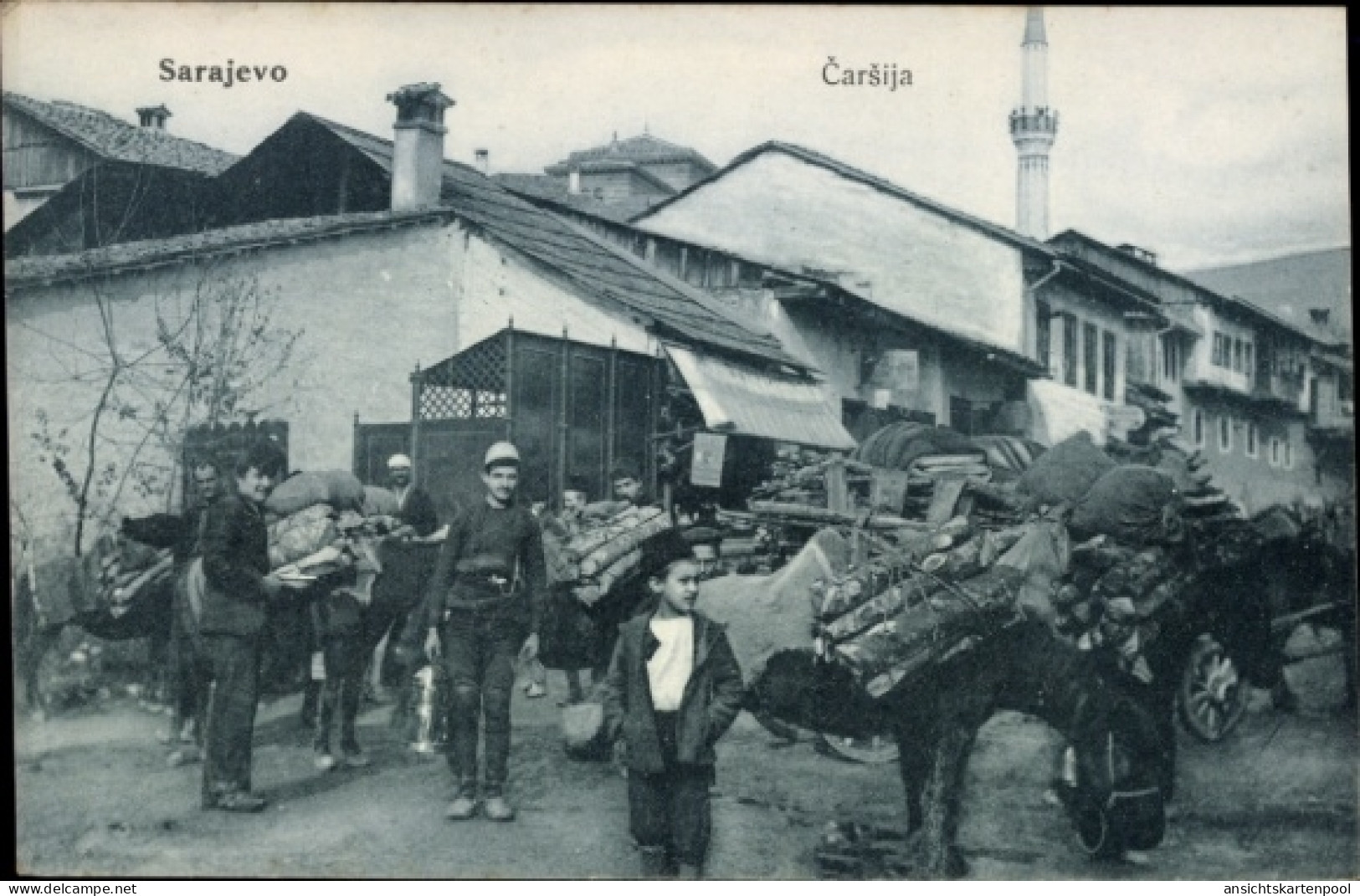 CPA Sarajevo Bosnien Herzegowina, Čaršija