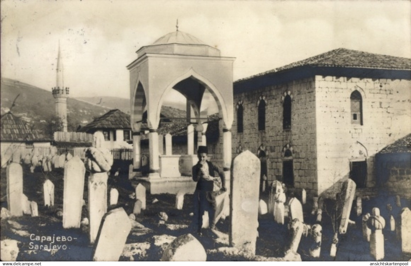 CPA Sarajevo Bosnien Herzegowina, Friedhof
