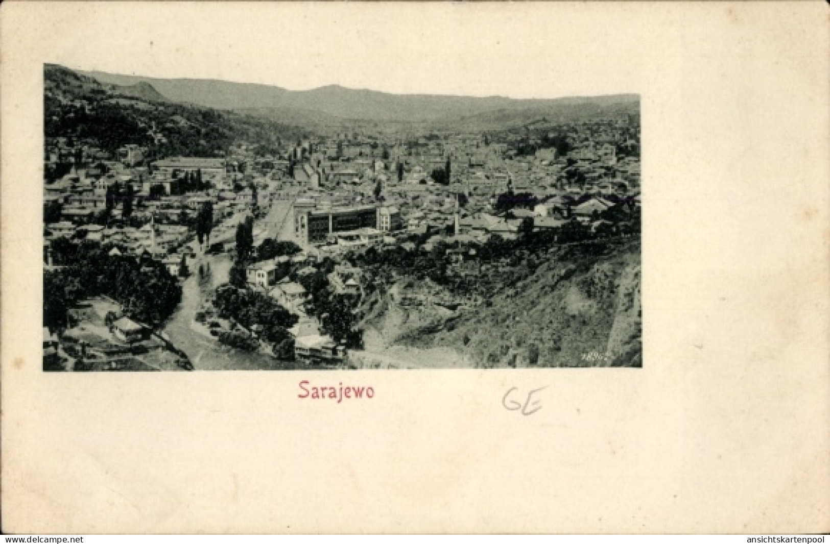 CPA Sarajevo Bosnien Herzegowina, Gesamtansicht