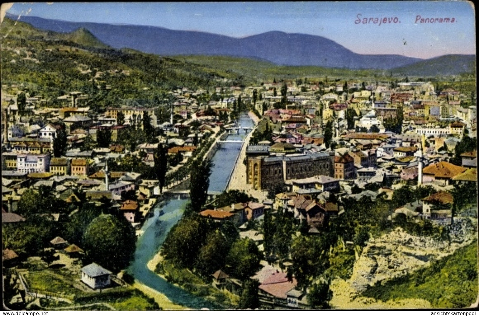 CPA Sarajevo Bosnien Herzegowina, Panorama