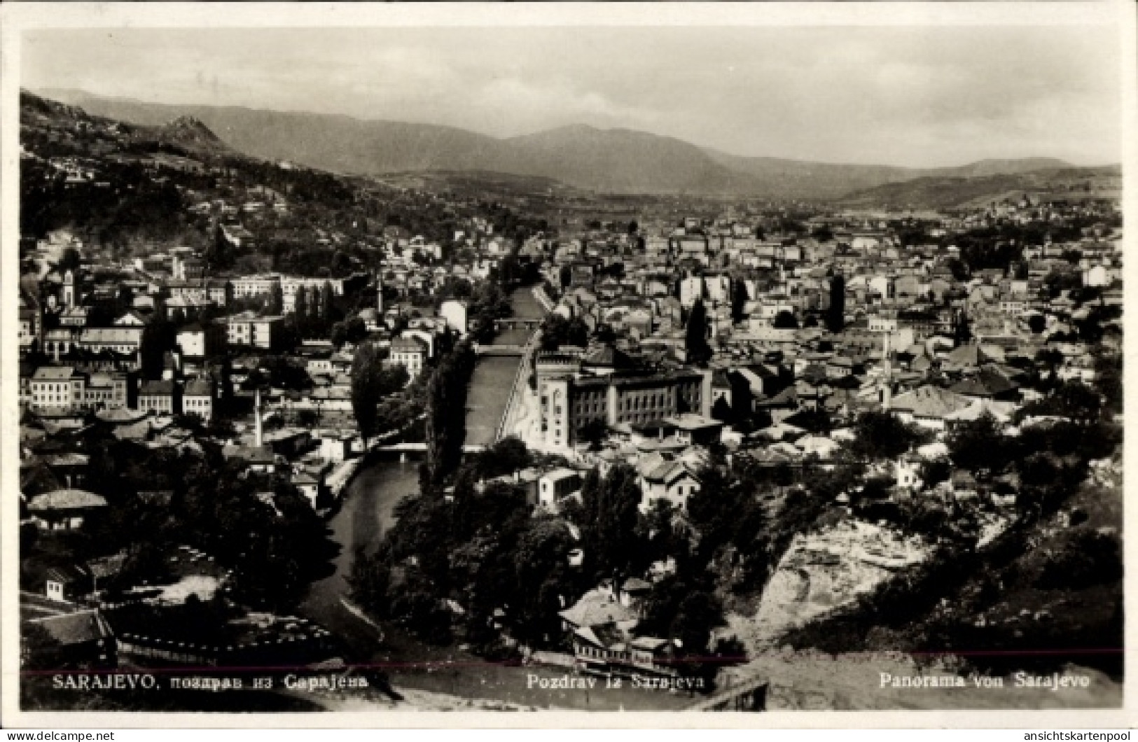 CPA Sarajevo Bosnien Herzegowina, Panorama