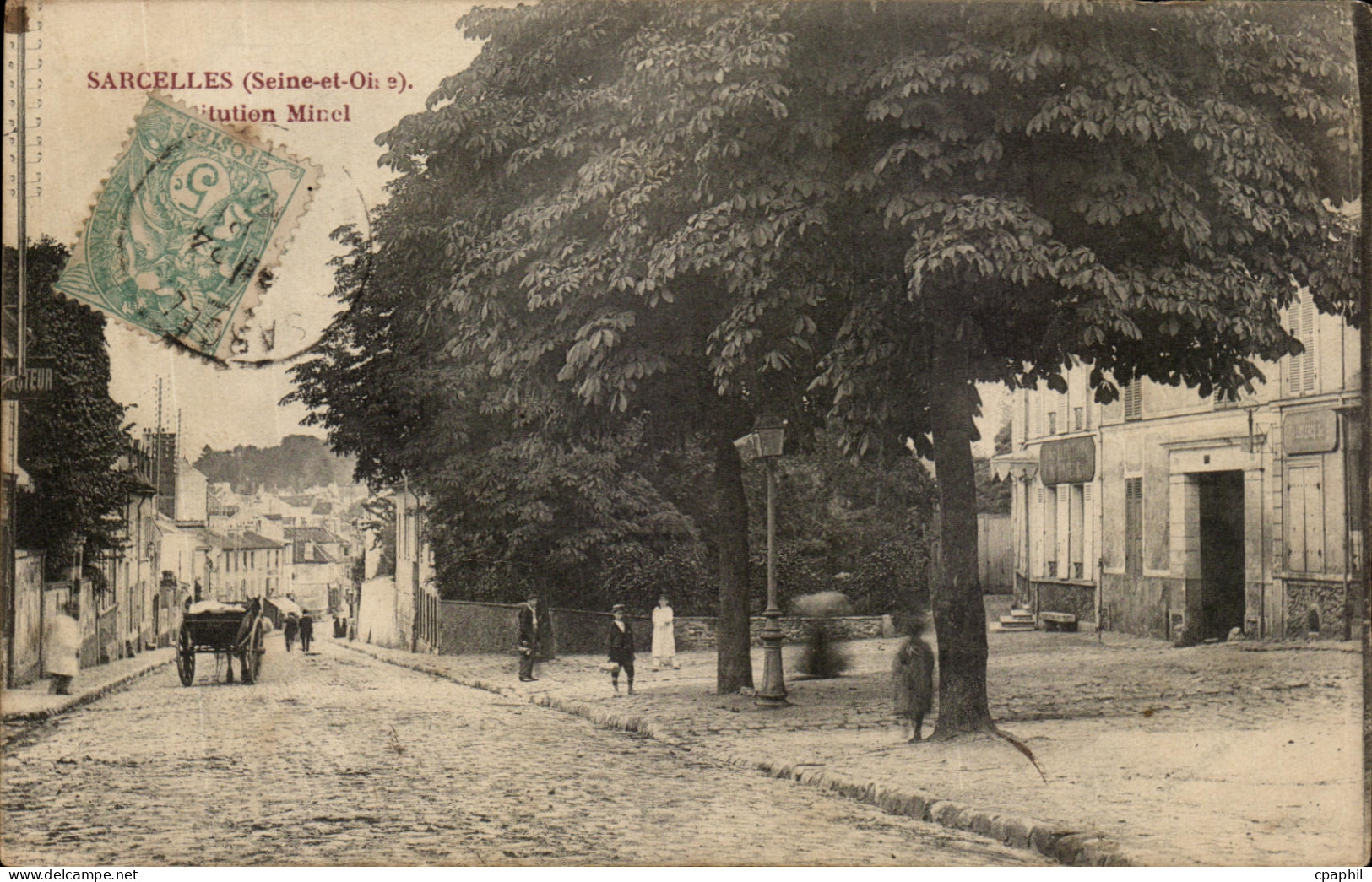 CPA Sarcelles Institution Minel