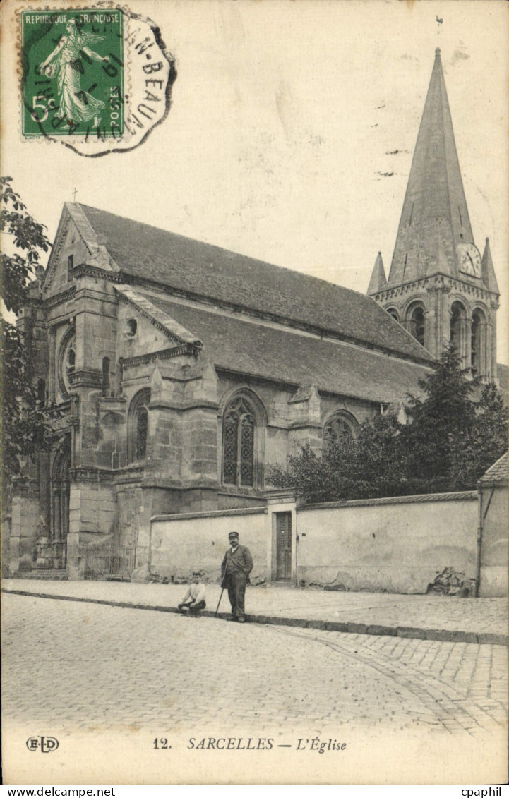 CPA Sarcelles L'Eglise