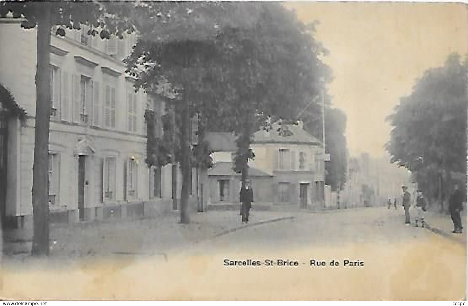 CPA Sarcelles - St-Brice Rue de Paris