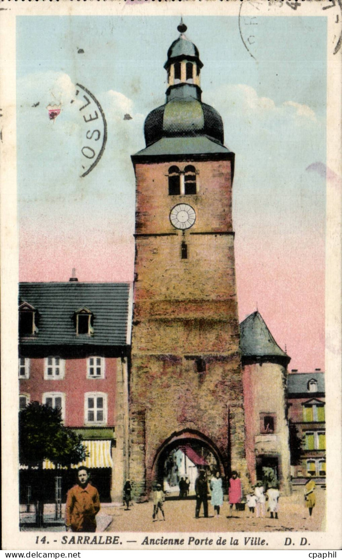 CPA Sarralbe Ancienne porte de la ville