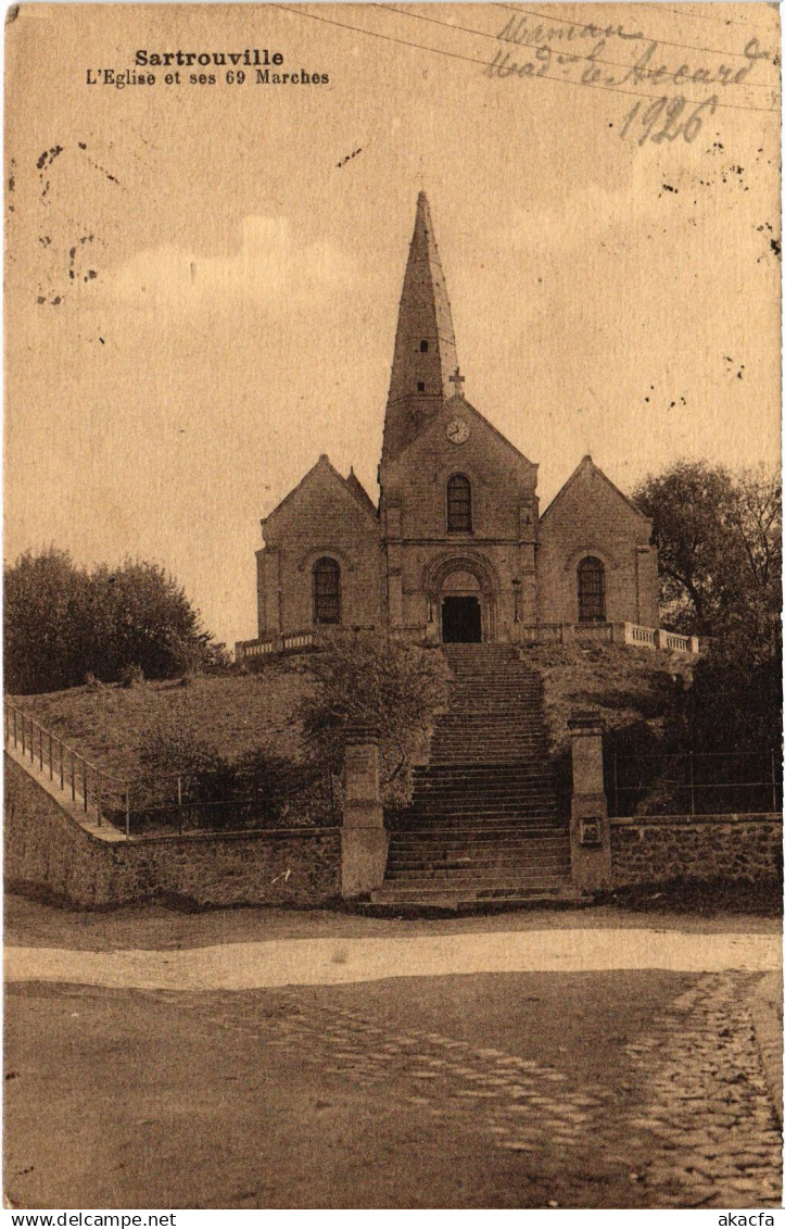 CPA Sartrouville Eglise (1423462)