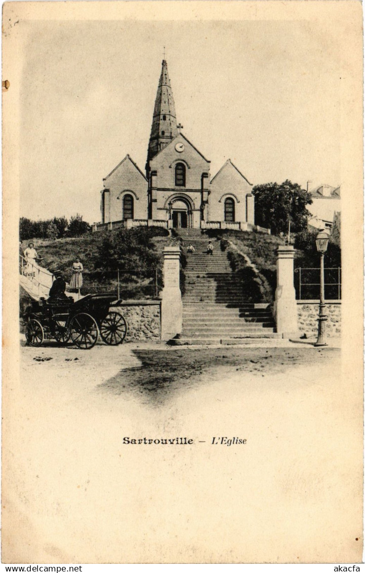 CPA Sartrouville Eglise (1449843)