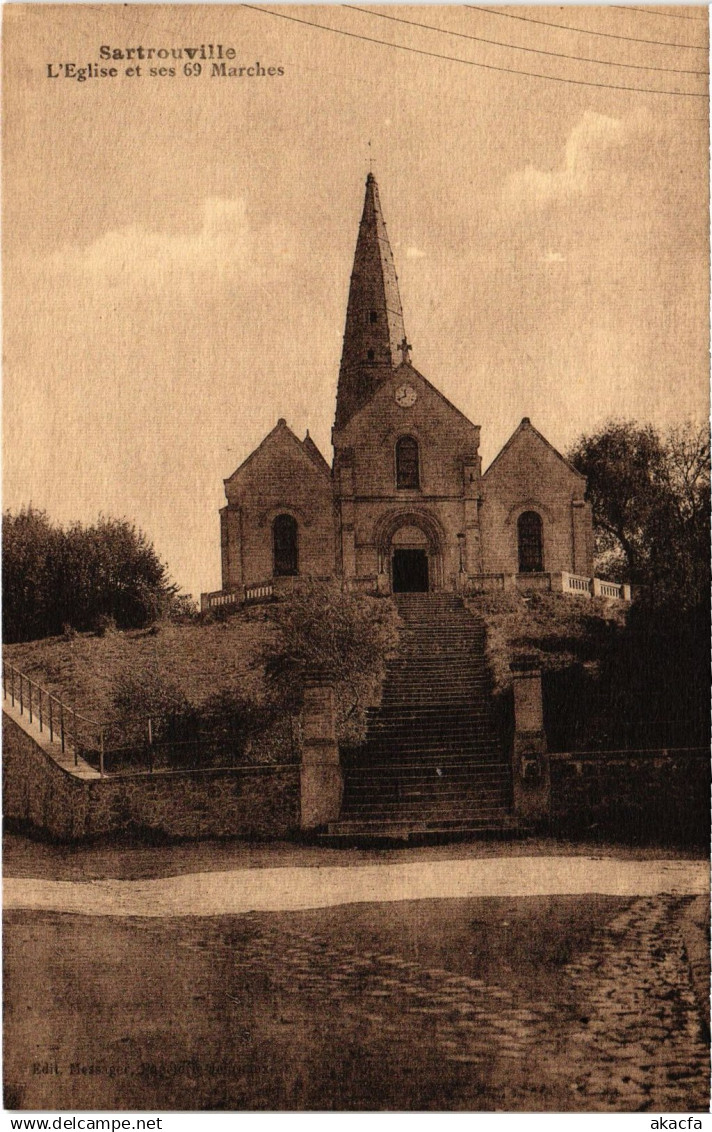 CPA Sartrouville Eglise (1449854)