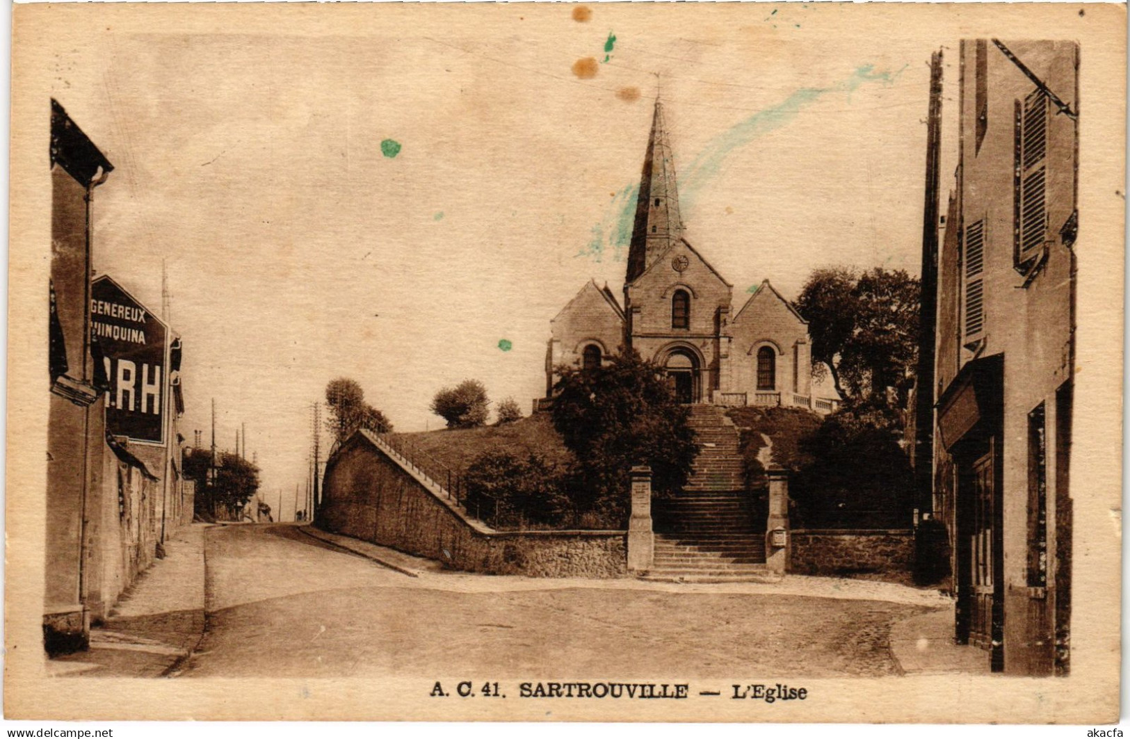 CPA Sartrouville Eglise (1449858)