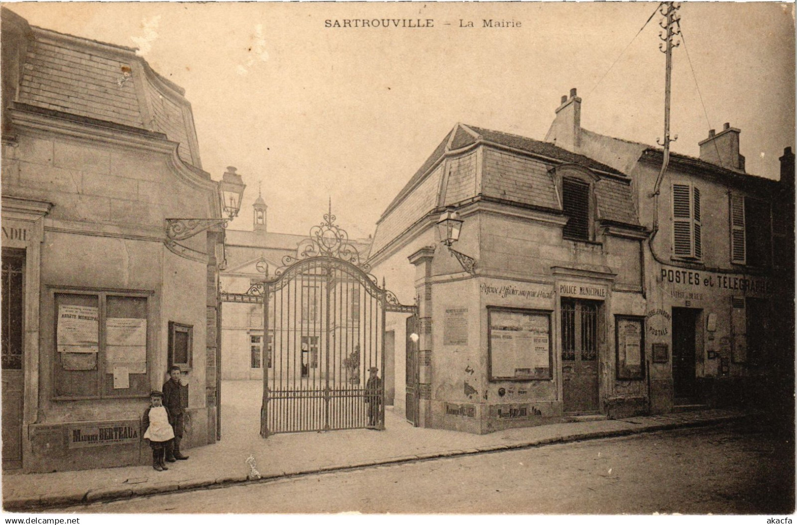 CPA Sartrouville la Mairie (1449849)