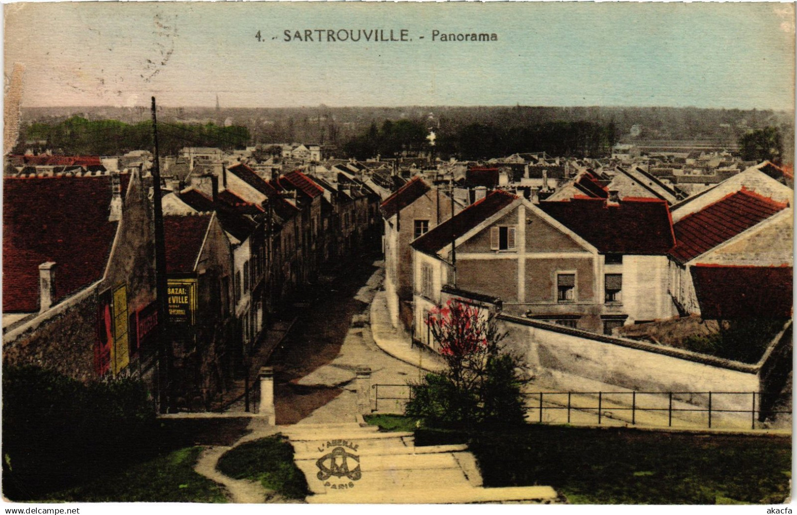 CPA Sartrouville panorama (1449853)