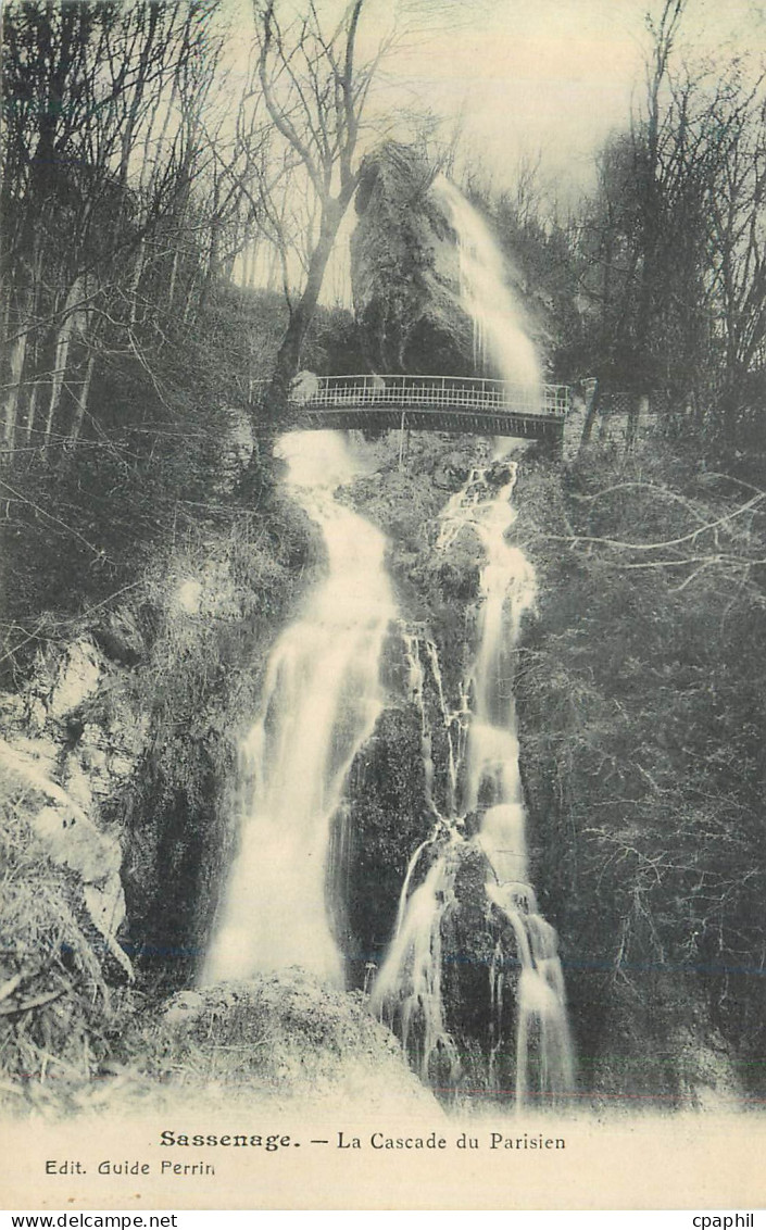 CPA Sassenage La Cascade du Parisien