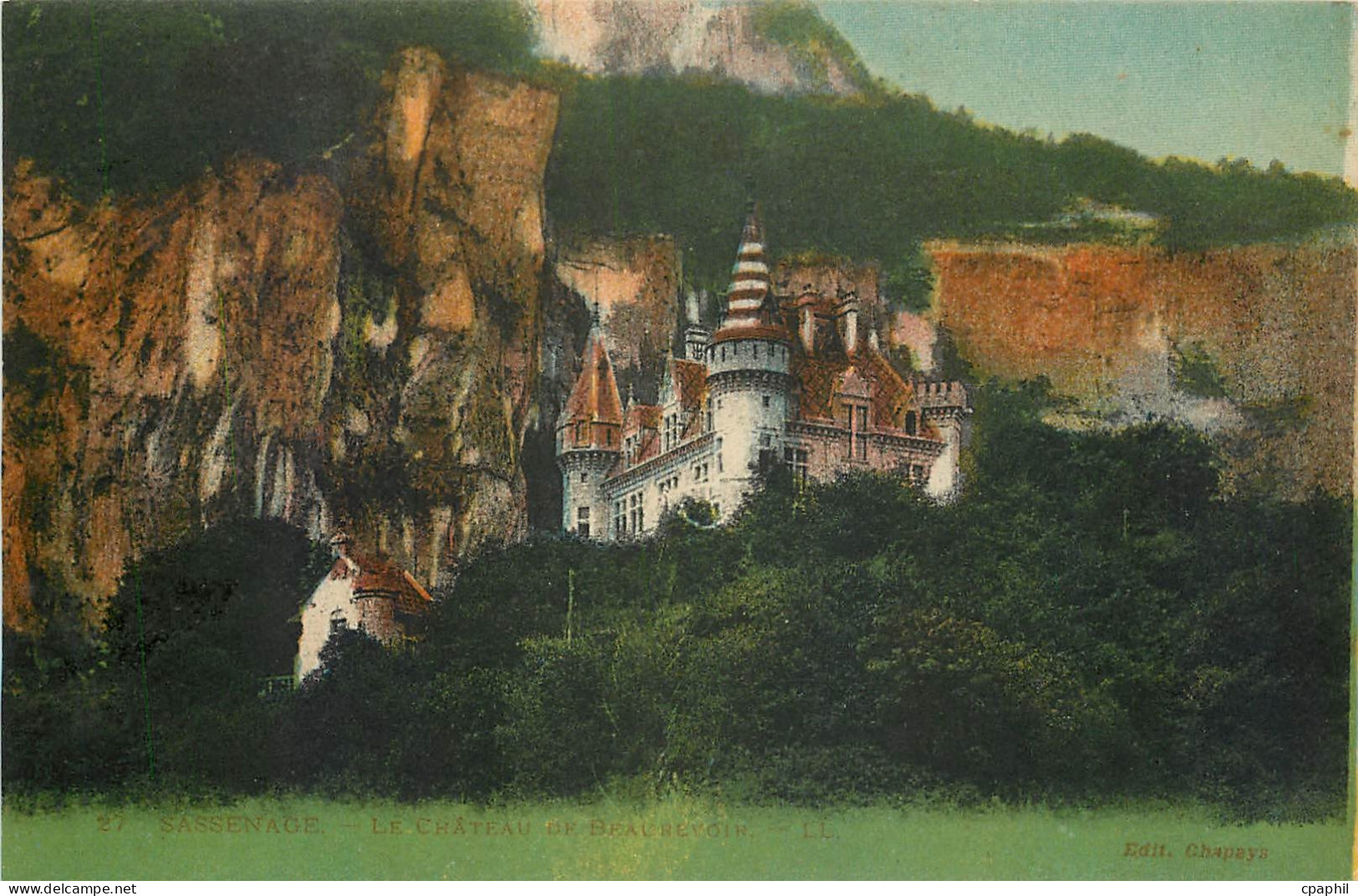 CPA Sassenage le Chateau