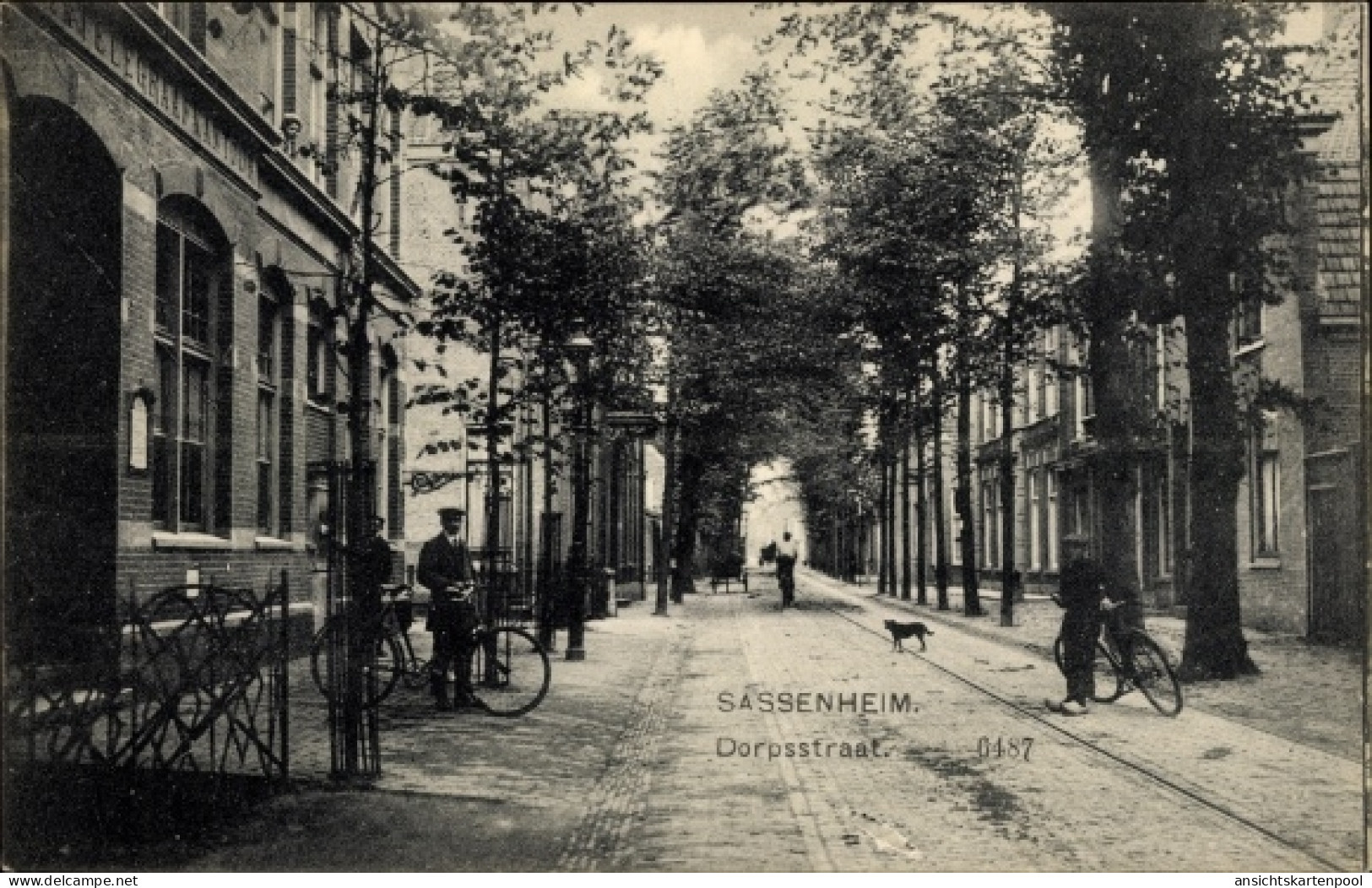 CPA Sassenheim Südholland, Dorpsstraat