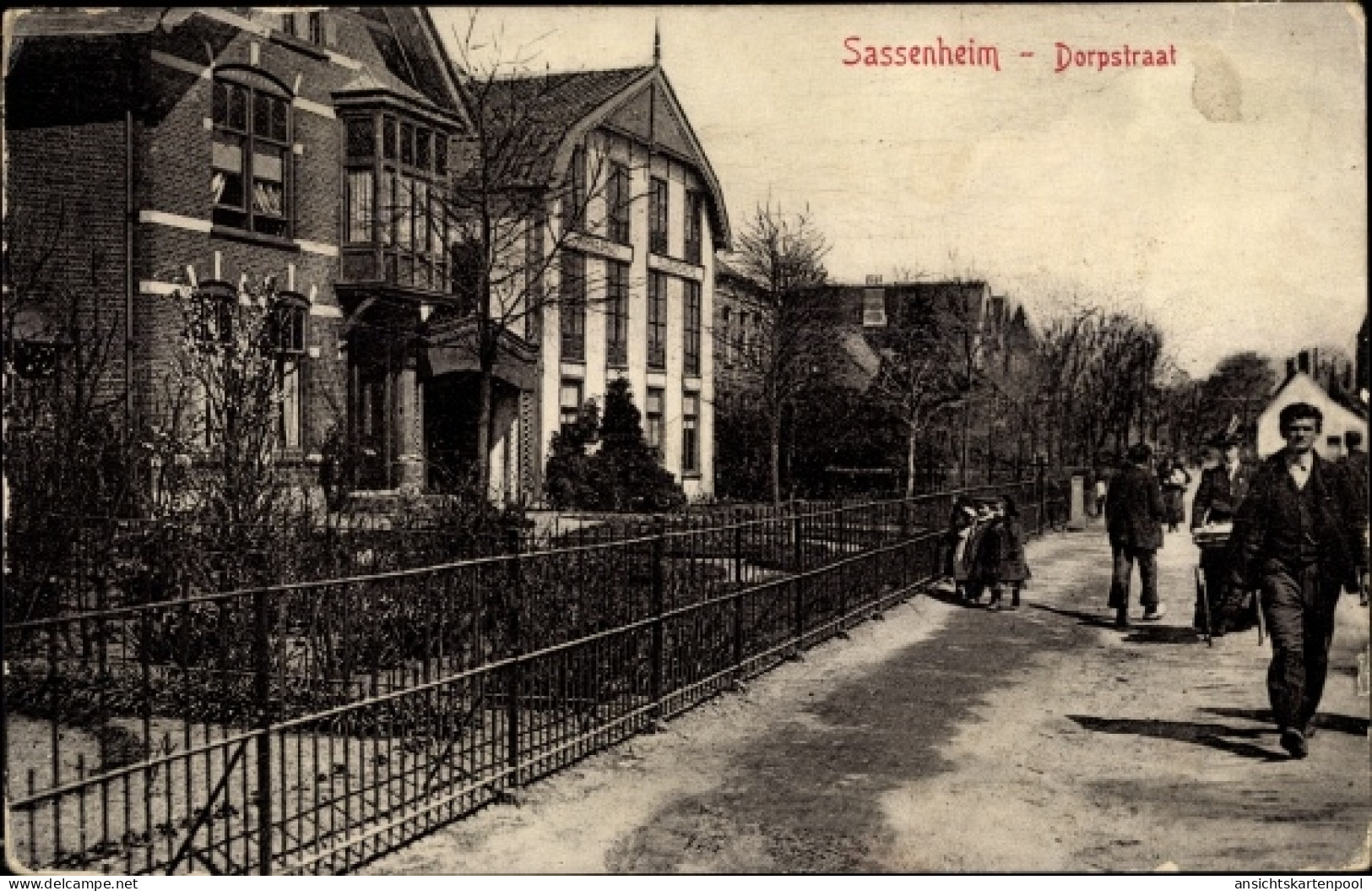 CPA Sassenheim Südholland, Dorpstraat