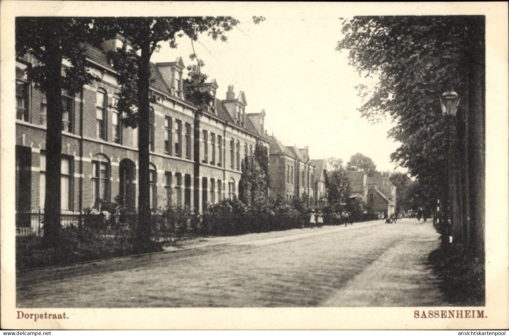 CPA Sassenheim Südholland, Dorpstraat