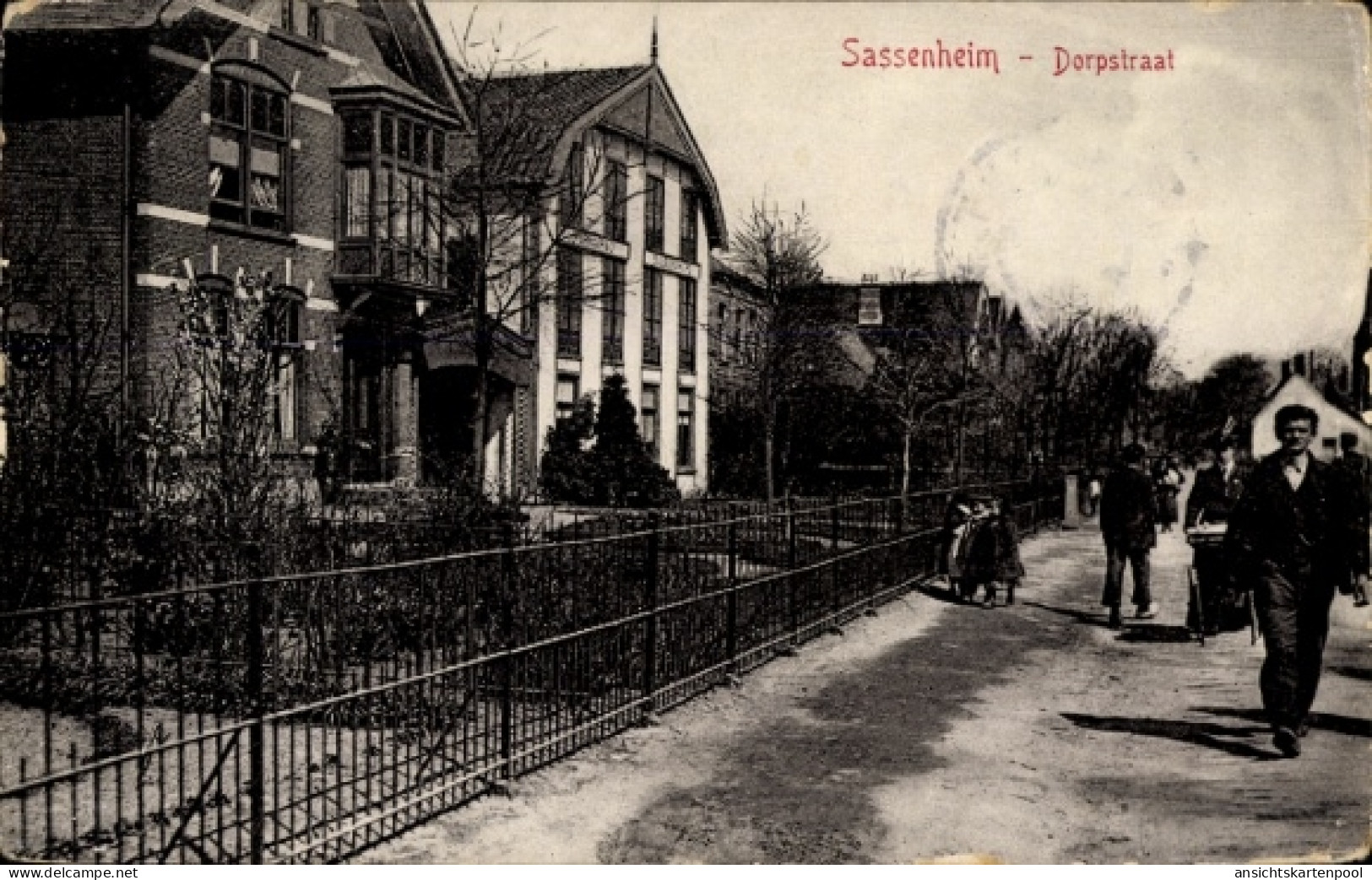 CPA Sassenheim Südholland, Dorpstraat