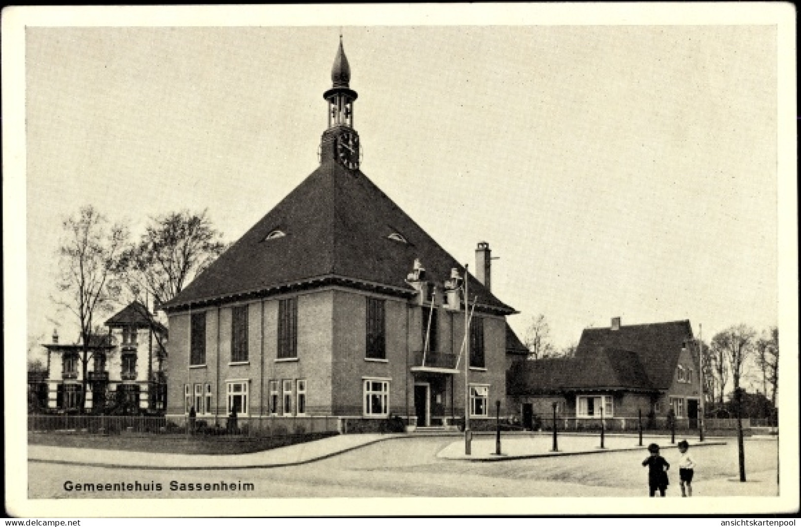 CPA Sassenheim Südholland, Gemeentehuis