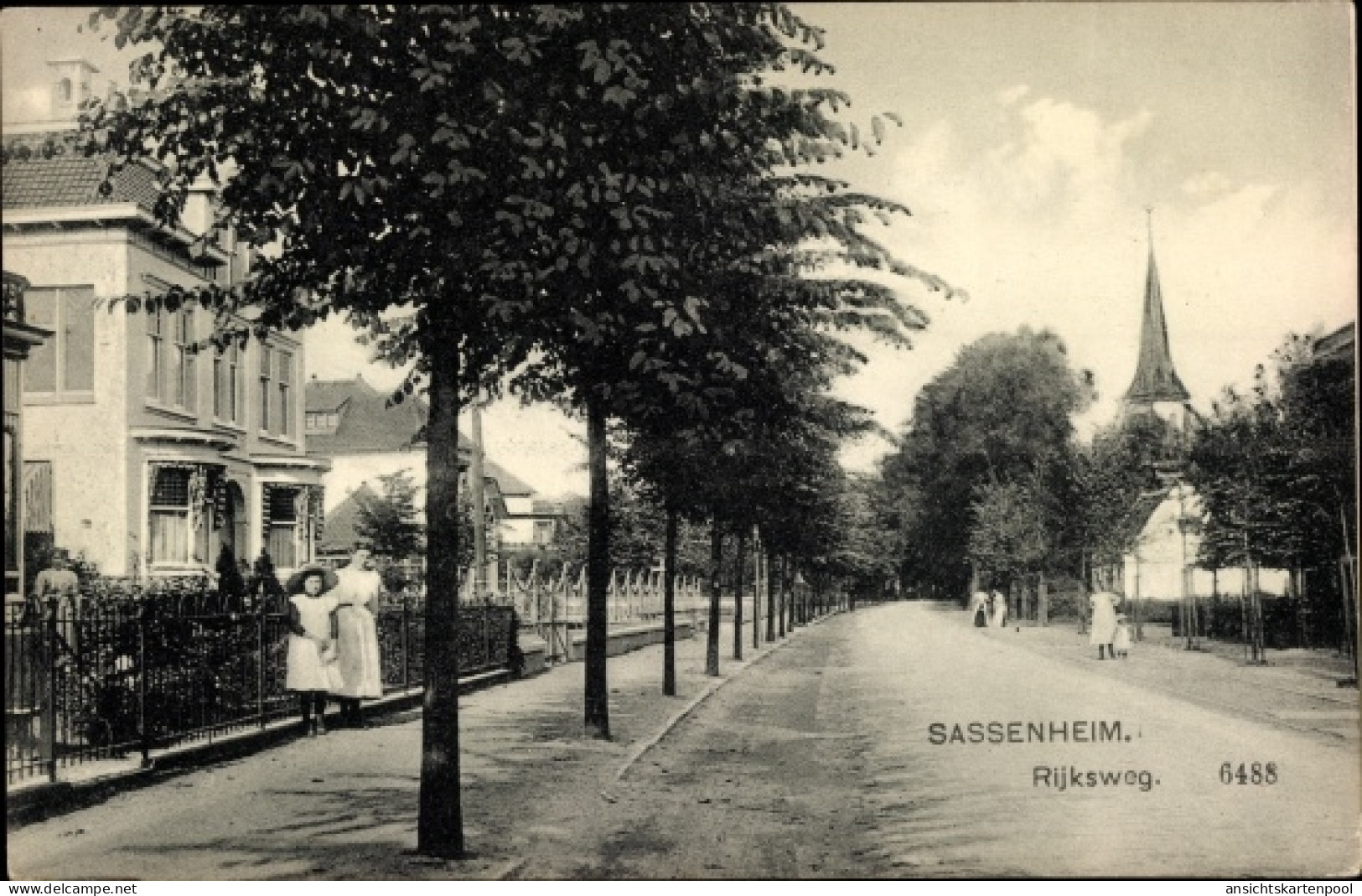 CPA Sassenheim Südholland, Rijksweg