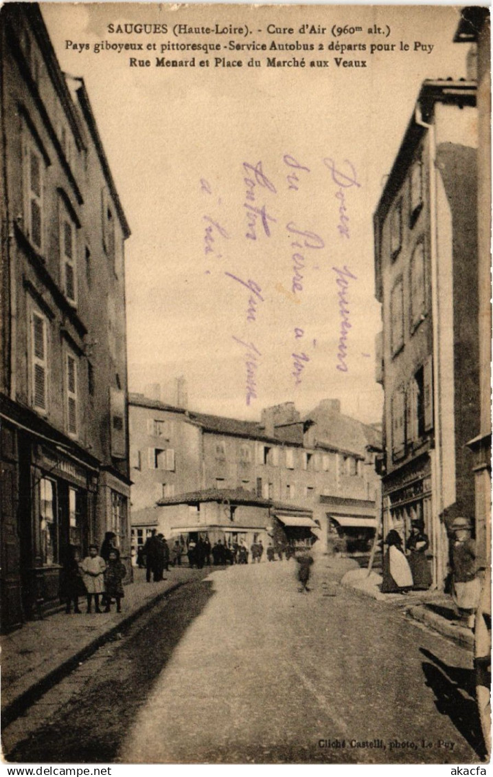 CPA SAUGUES - Cure d'Air - Pays giboyeux et (516896)