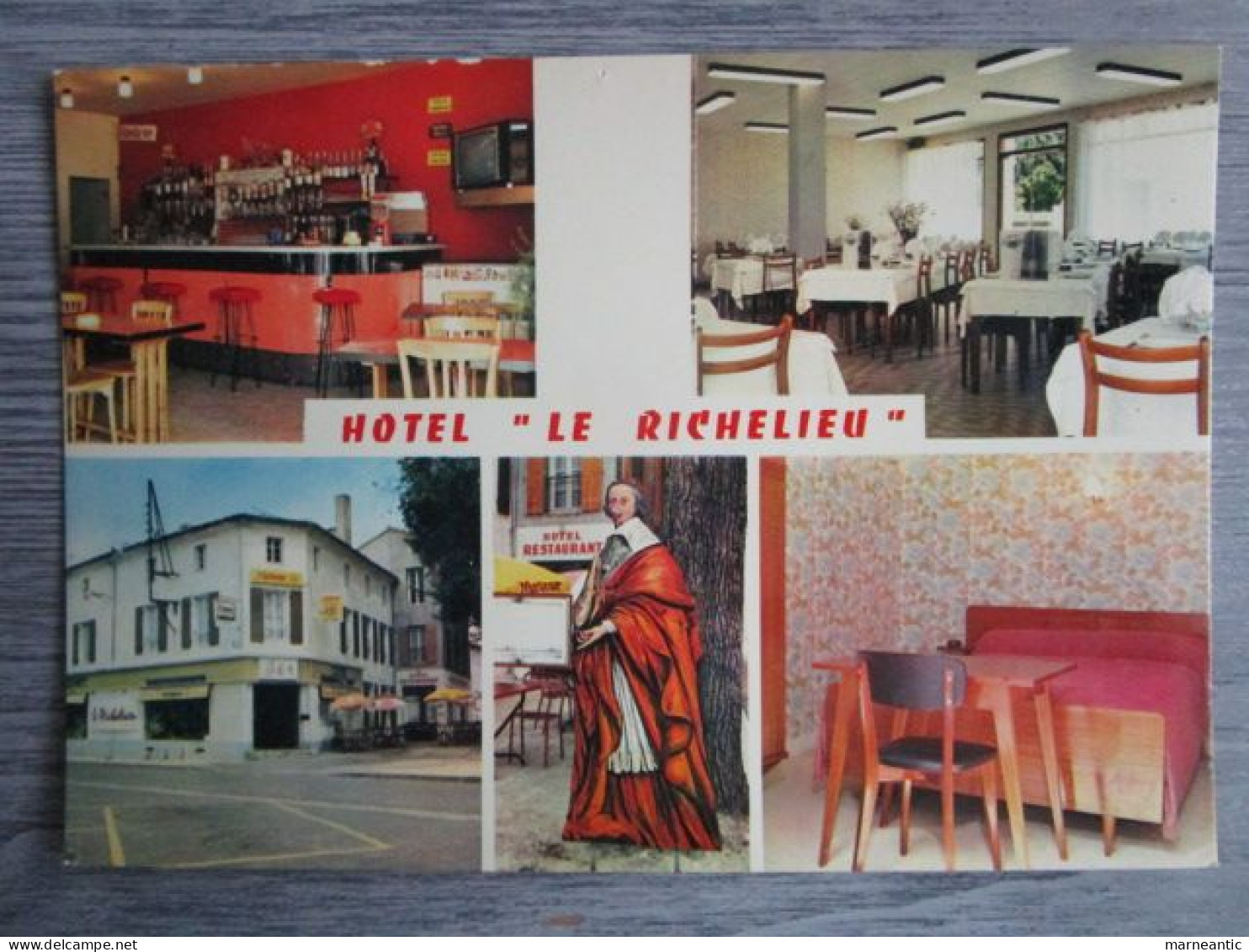 Cpa Saujon (17) hôtel le Richelieu