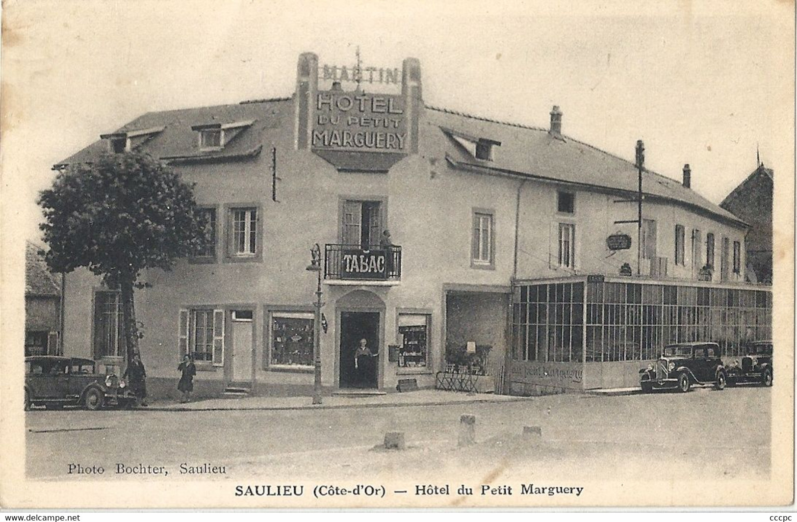 CPA Saulieu Hôtel du Petit Marguery