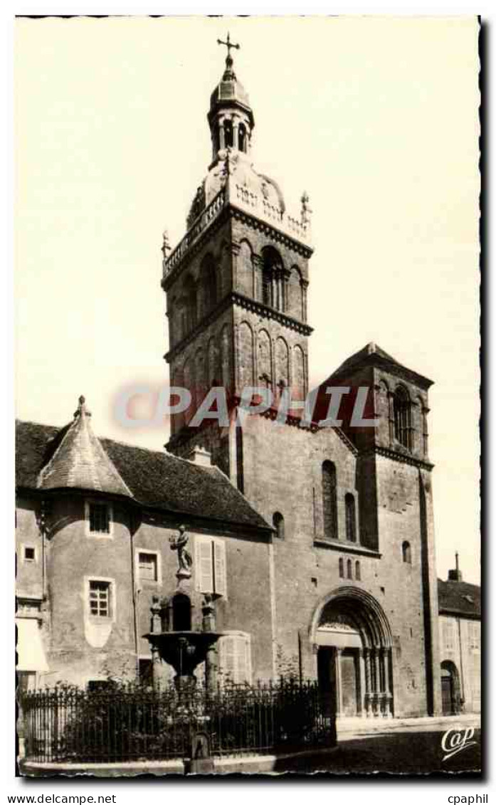CPA Saulieu L Eglise Basilique St Andoche