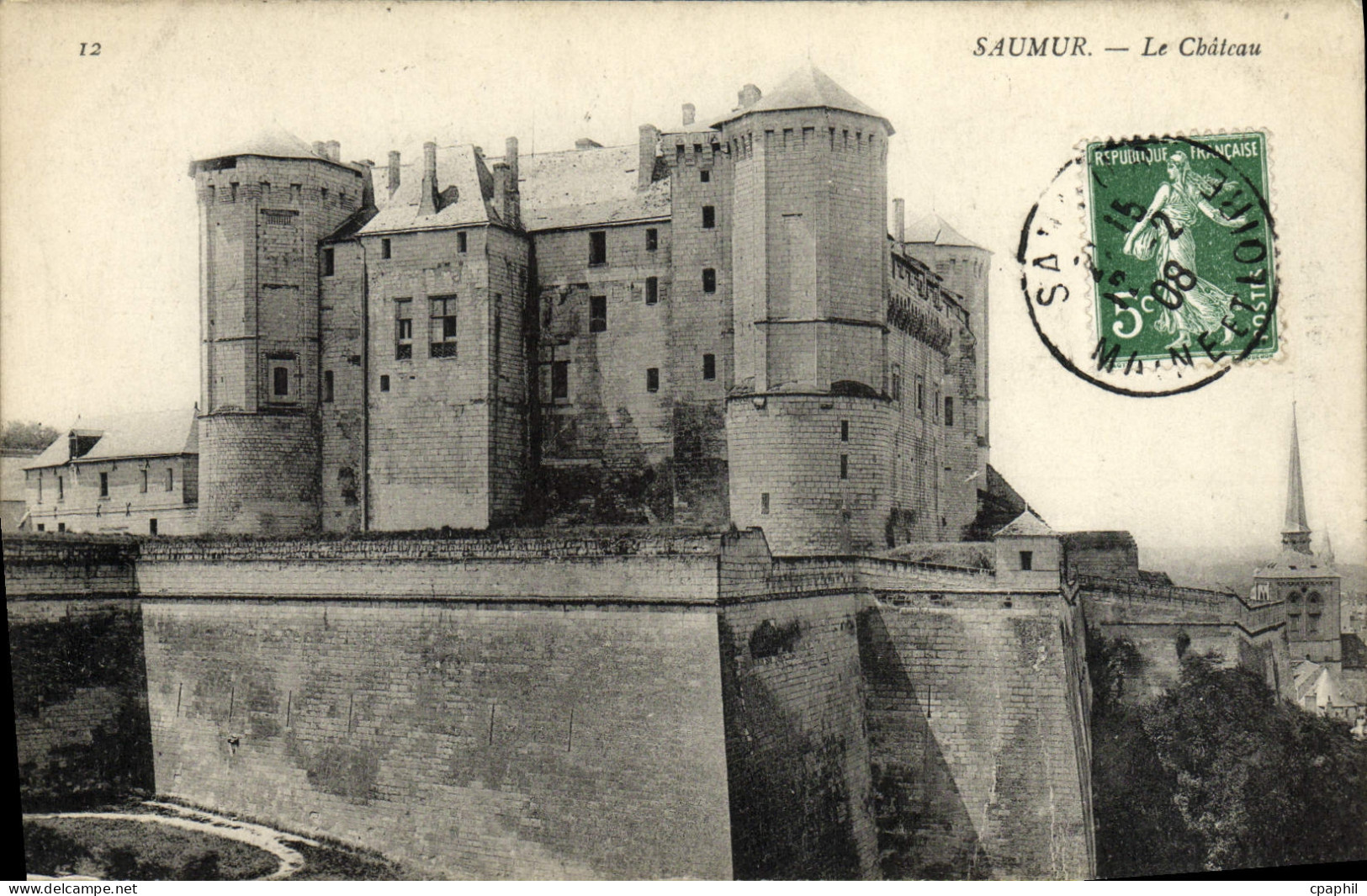 CPA Saumur Le Chateau